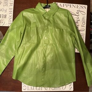 Green overshirt
